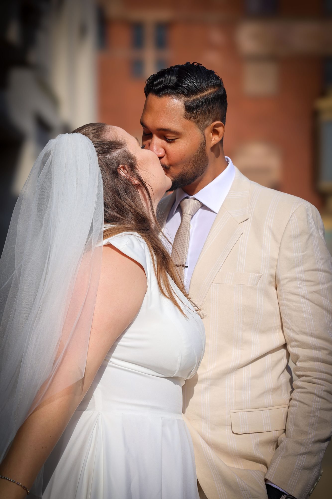 The Kiss — Weddings photography by VIVID
